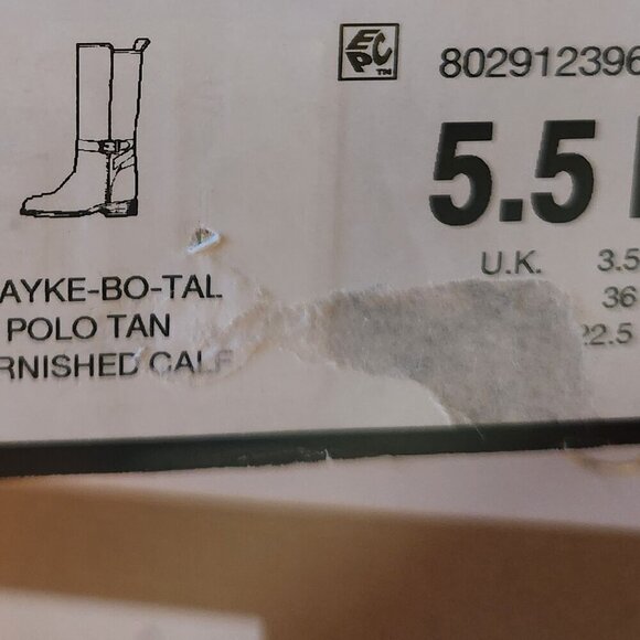 Ralph Lauren "Blayke" Buckled Riding Boots. NIB. Size 5.5 - Picture 5 of 12